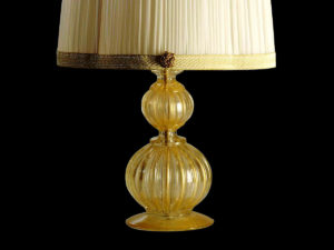 Murano Clear Glass Decorative Lamps