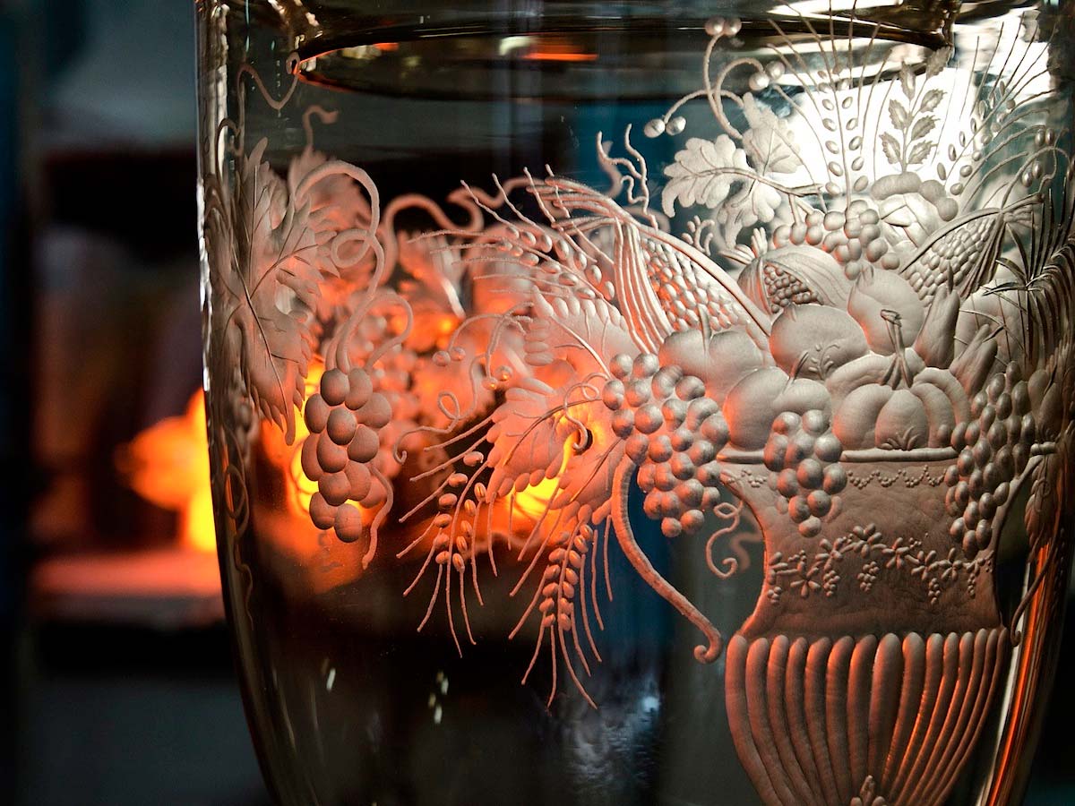 Seguso Gianni Engraved Centerpieces